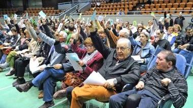 La votazione che ha decretato la nascita della nuova Associazione pistoiese per la riabilitazione