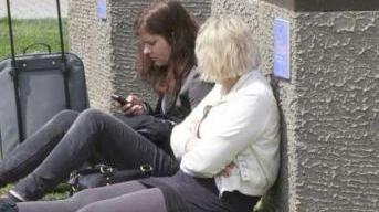 Ragazze all’aeroporto