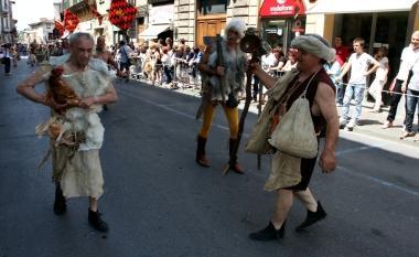 Un momento della sfilata di Samo 