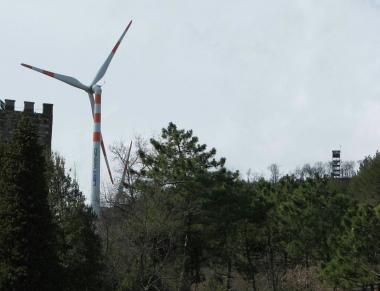Il parco eolico di Montecatini   