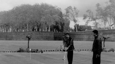 Golf sugli spalti