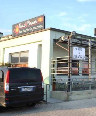 Il ristorante Fiamme e Fuoco di Montale 