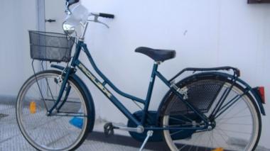 La bicicletta da donna che è stata ritrovata