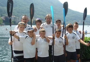 <b>GRUPPO.</b> I ragazzi protagonisti a Omegna    