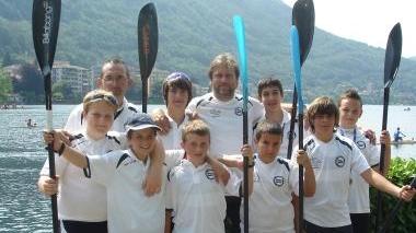 <b>GRUPPO.</b> I ragazzi protagonisti a Omegna