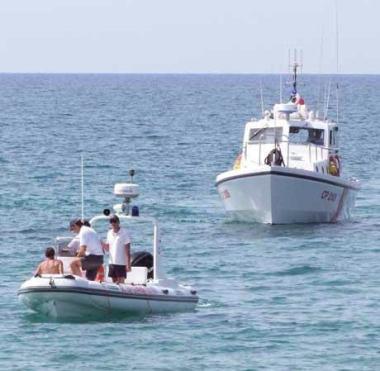 Unesercitazione in mare 