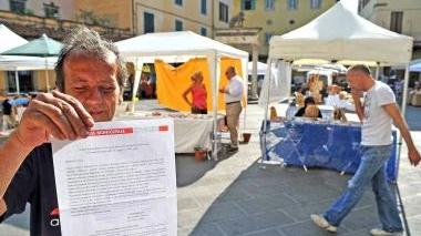 Zucca Barucca, uno degli espositori multati
