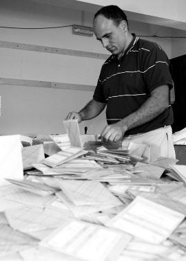 Uno spoglio di schede  