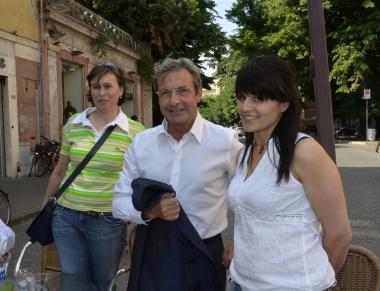 <b>PDL </b>Mario Lolini con Angela e Michela 