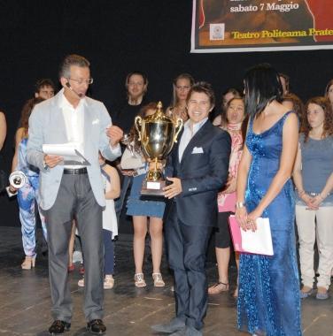 La premiazione di Vitali (Foto Fantini) 