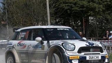 La Miny Countryman al via del Rally di Montecatini