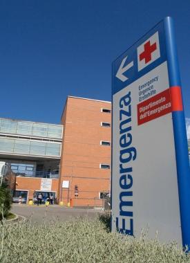 <b>EMERGENZA.</b> Lingresso del pronto soccorso del Versilia  