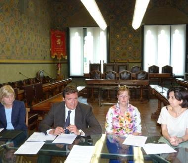 <b>FIRMA DELLACCORDO </b>tra Marras e le rappresentanti degli enti bilaterali 