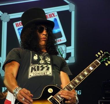 Slash, chitarrista storico dei GunsnRoses 