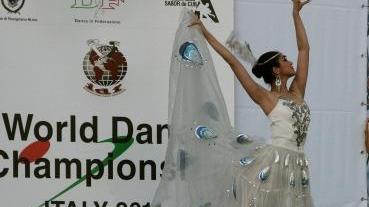 Un ballerina all’inaugurazione