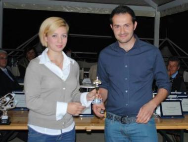 Luca Ferri del Fontanella premiato come miglior giocatore del girone C 