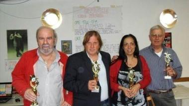 Foto di gruppo dei premiati