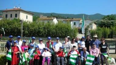 Foto di gruppo per i partecipanti alla giornata