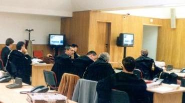 Un’aula del tribunale
