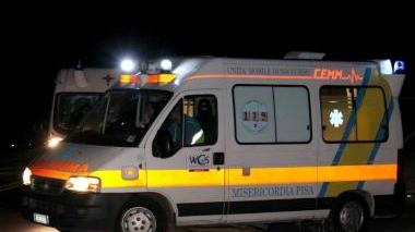 <b>SOCCORSI. </b>L’ambulanza intervenuta dopo la chiamata