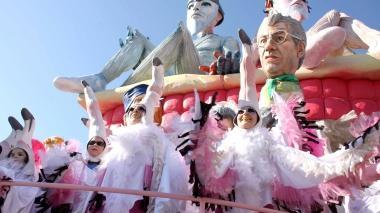 <b>CARNEVALE.</b> Una sfilata del corso mascherato
