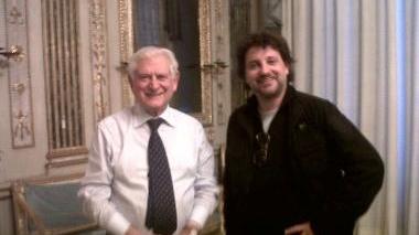 L’incontro in Comune tra il sindaco Favilla e Pieraccioni