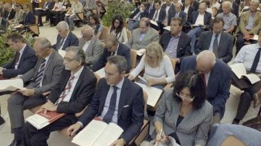 Un momento dell’incontro alla Camera di commercio