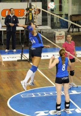 Una partita di pallavolo 
