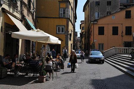 La zona dell'aggressione