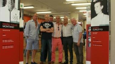 <b>VECCHIE GLORIE. </b>La foto di gruppo