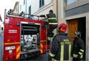 In fiamme lo striscione del Milan danneggiata anche un'auto
