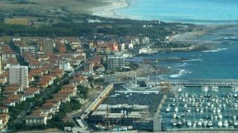 Una veduta del porto