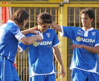 Brugman festeggiato da Stovini e Signorelli 