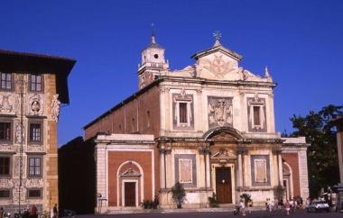 La chiesa dei Cavalieri di Santo Stefano 