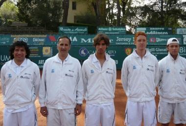 La squadra di serie A2 del Tc Prato 