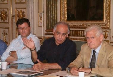 Giuliani, Valentini e il sindaco Favilla 