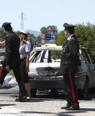 <strong>INDAGINE </strong>I rilievi di vigili urbani e carabinieri