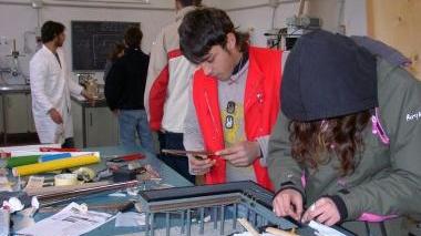 Studenti al lavoro