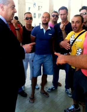<b>PRECARI LTM.</b> Lincontro con Mannocci (Compagnia portuale)   