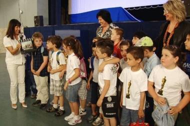 Una delle classi premiate 