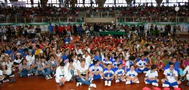 <b>ENDAS</b> Foto di gruppo per i protagonisti della festa nazionale al Palazzetto dello Sport pisano    