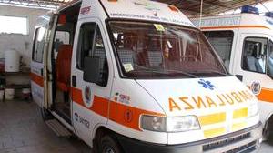 Marina, ambulanze scortate