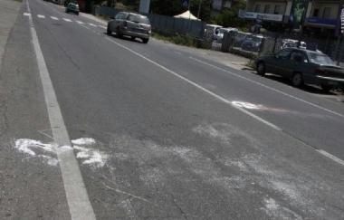 Roberto Poggetti Gimi e il luogo dellincidente (Vip) 