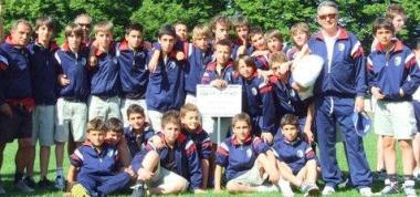 <b>ESORDIENTI 1998. </b>I ragazzi presenti alla manifestazione sul Monte Amiata 