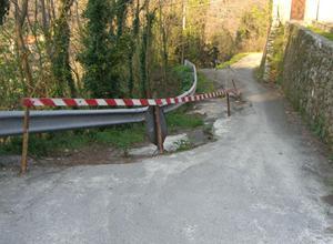 Via della Chiesa sarà impraticabile fino all'autunno