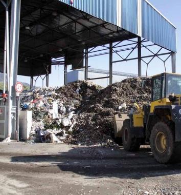 Limpianto del Cermec per trattare i rifiuti  