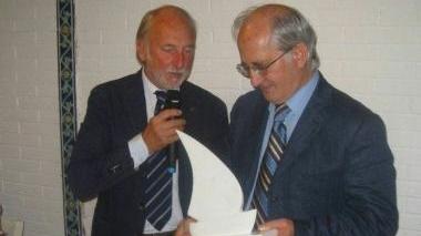 Piero Vatteroni presidente Panathlon premia il Procuratore Giubilaro