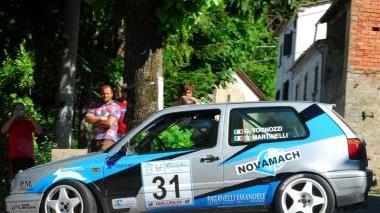 La Golf Gti portata in gara da Gabriele Tognozzi