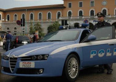 Una pattuglia della polizia 