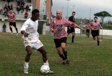 Il San Miniato Basso nel match contro lo Staffoli 